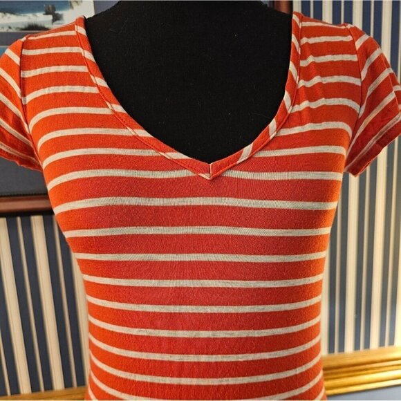 Epilogue Womens Striped Causal Lightweight Jersey Comfort Summer Dress, Size S - Picture 2 of 5